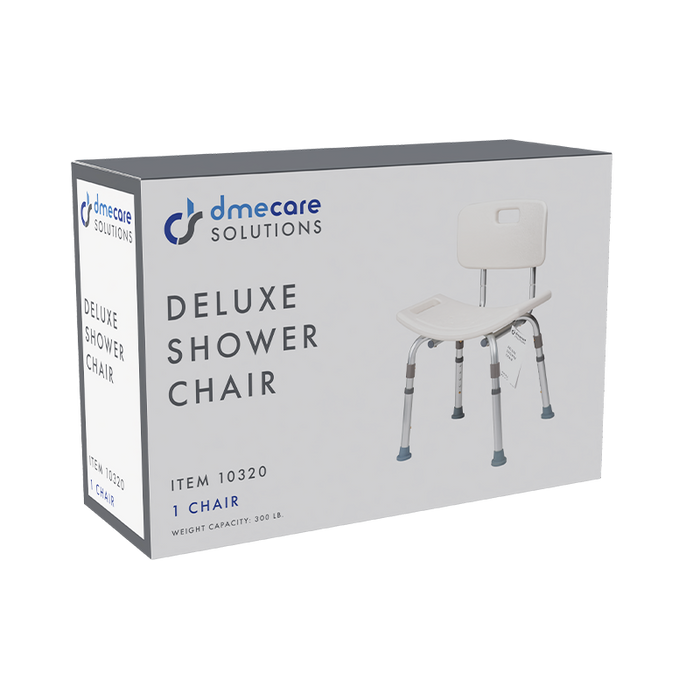Dynarex Deluxe Shower Chair with Back