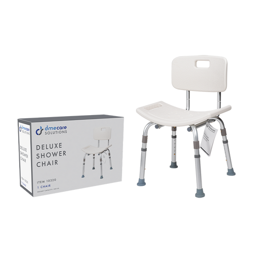 Dynarex Deluxe Shower Chair with Back