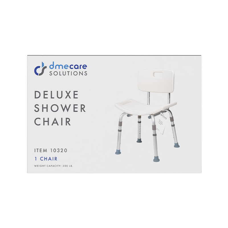 Dynarex Deluxe Shower Chair with Back