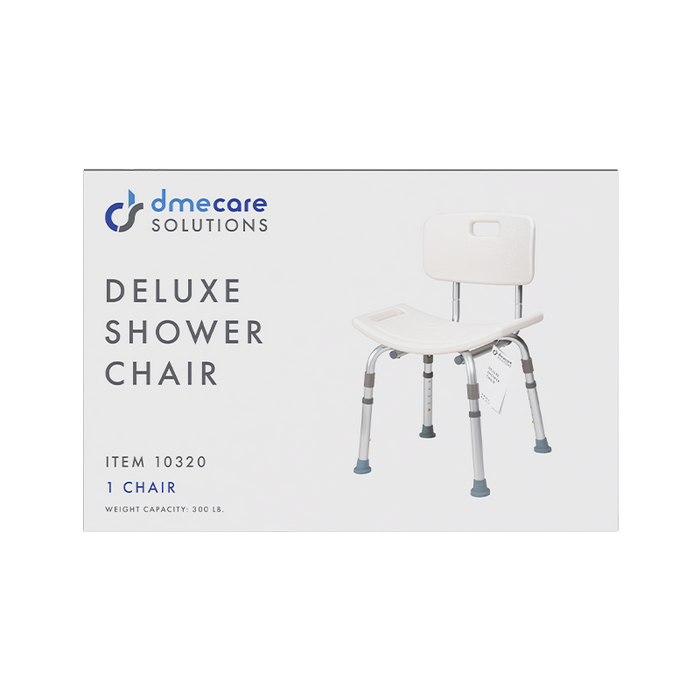 Dynarex Deluxe Shower Chair with Back