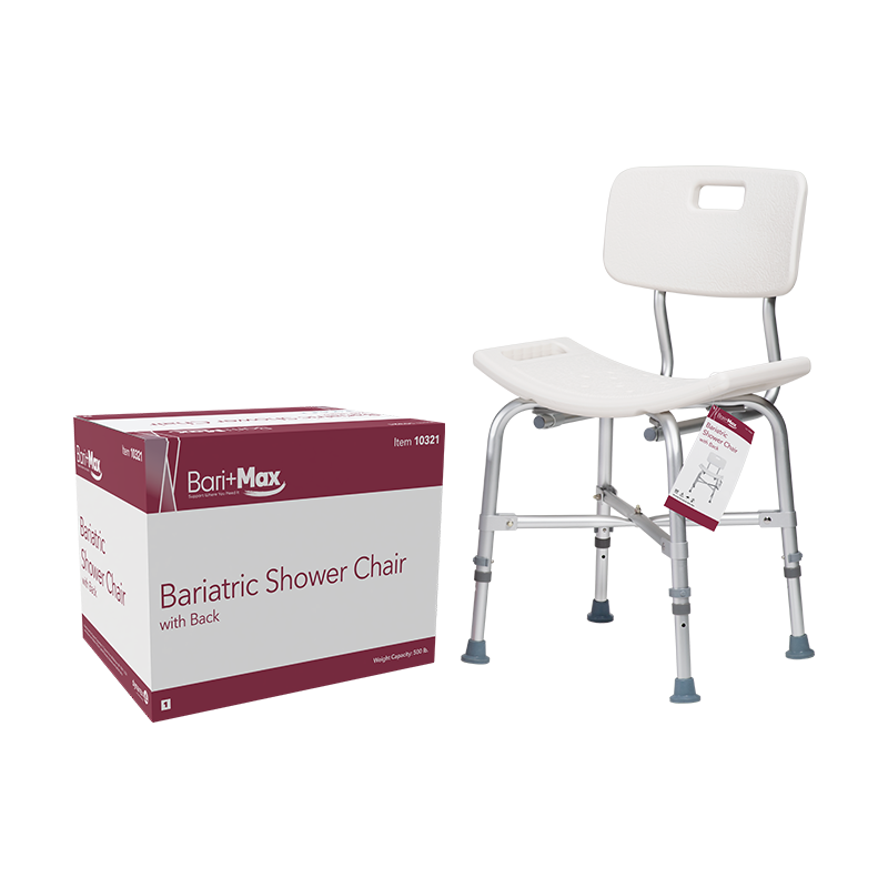Dynarex Bariatric Shower Chair with Back