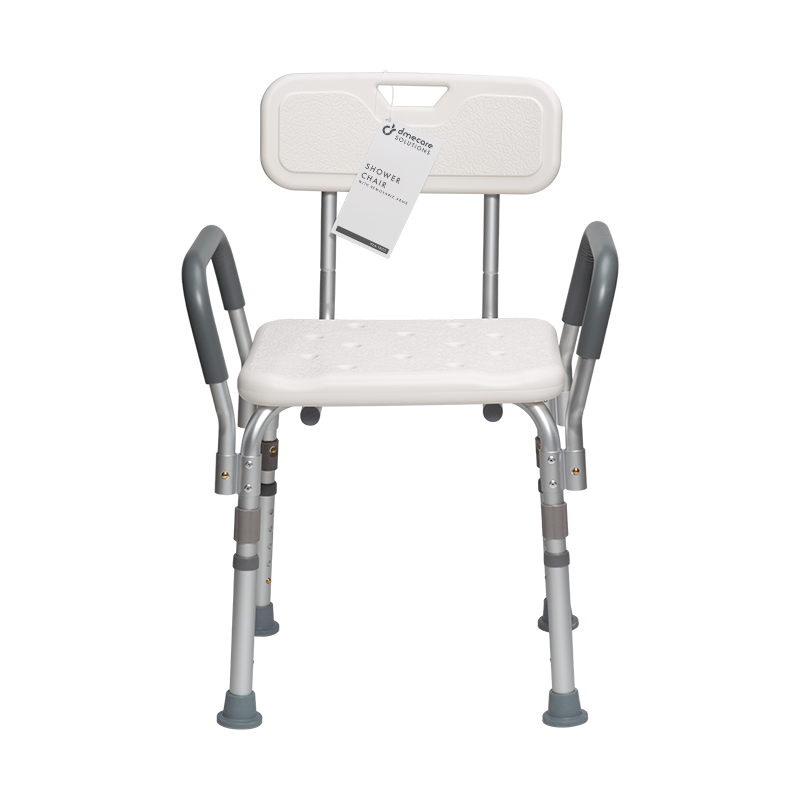Dynarex Shower Chair with Removable Back and Arms