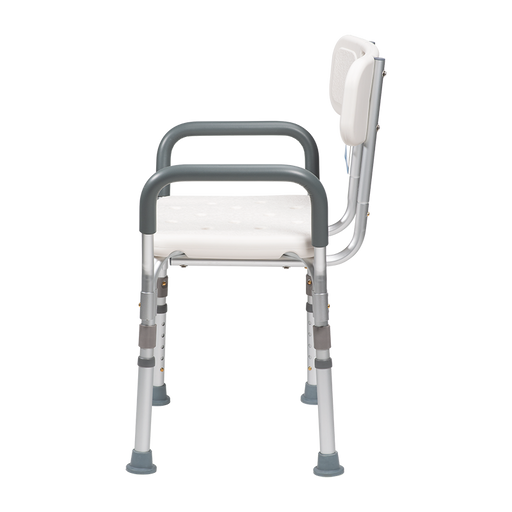 Dynarex Shower Chair with Removable Back and Arms