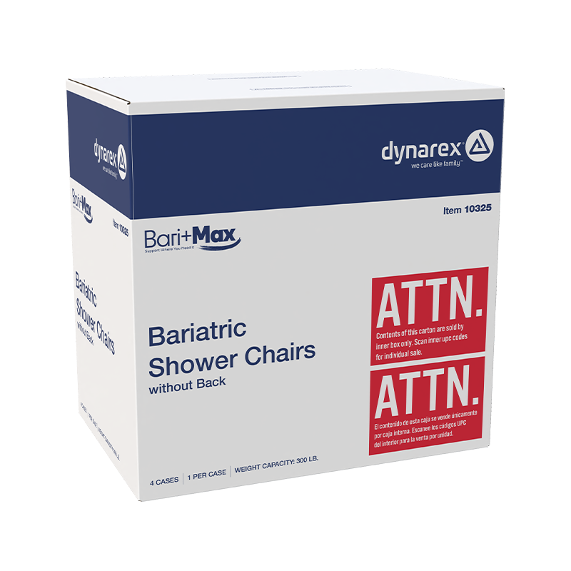 Dynarex Bariatric Shower Chair without Back