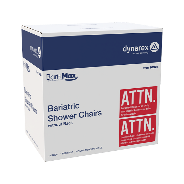 Dynarex Bariatric Shower Chair without Back