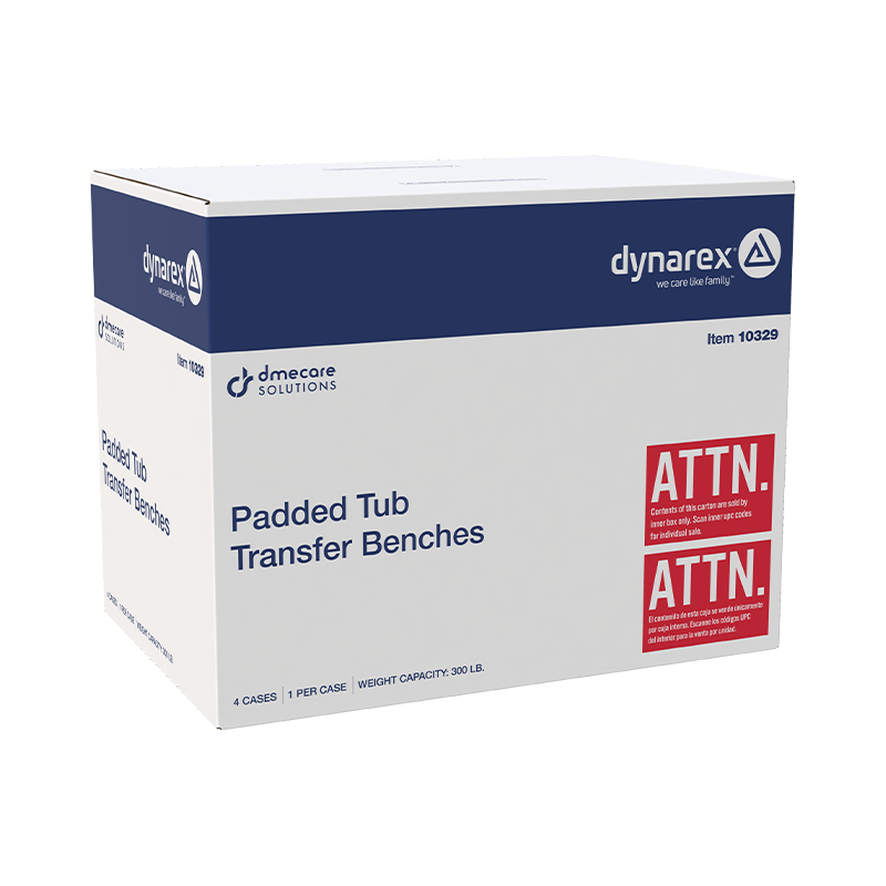 Dynarex Padded Tub Transfer Bench