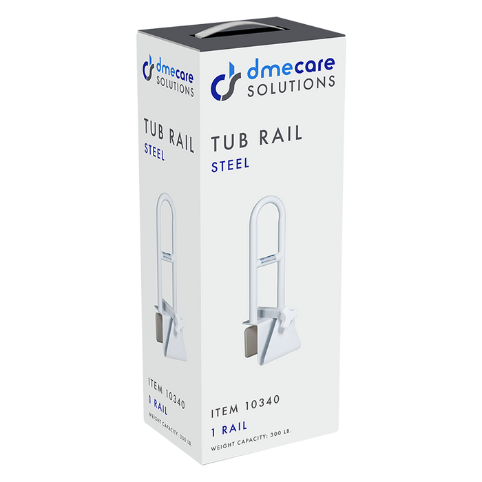 Dynarex Steel Clamp-On Tub Rail