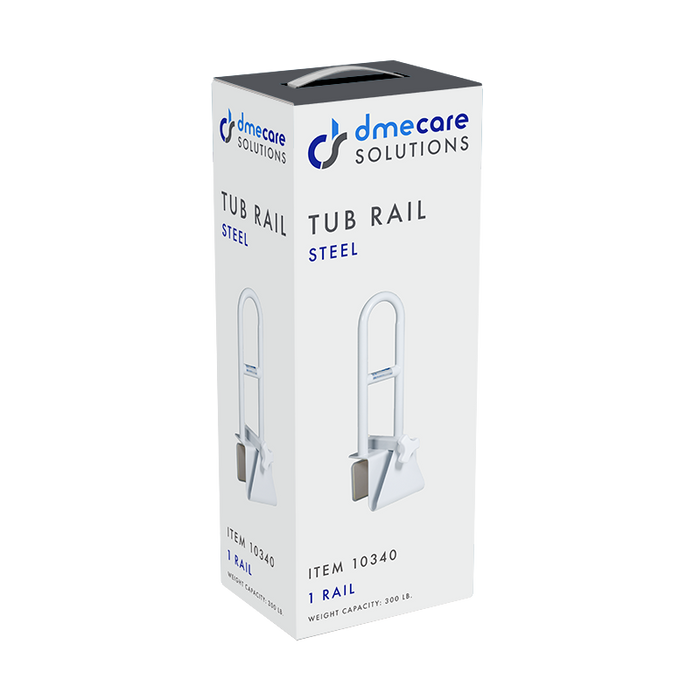 Dynarex Steel Clamp-On Tub Rail