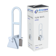Dynarex Steel Clamp-On Tub Rail