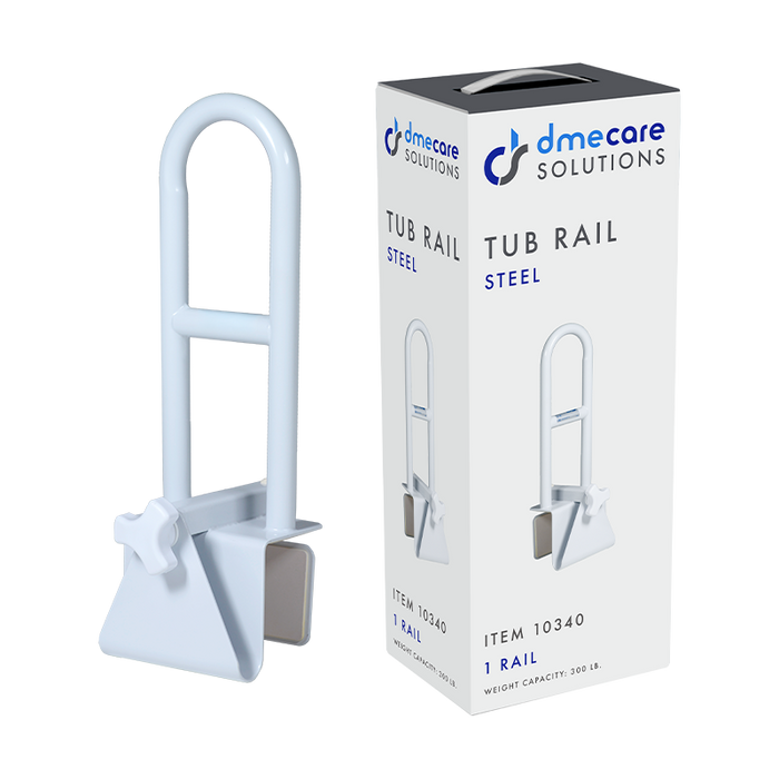 Dynarex Steel Clamp-On Tub Rail