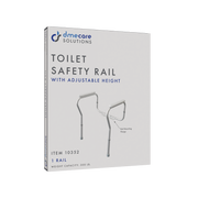 Dynarex Adjustable Height Toilet Safety Rail