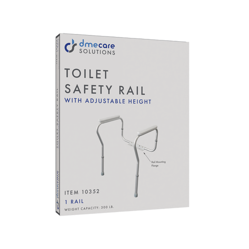 Dynarex Adjustable Height Toilet Safety Rail