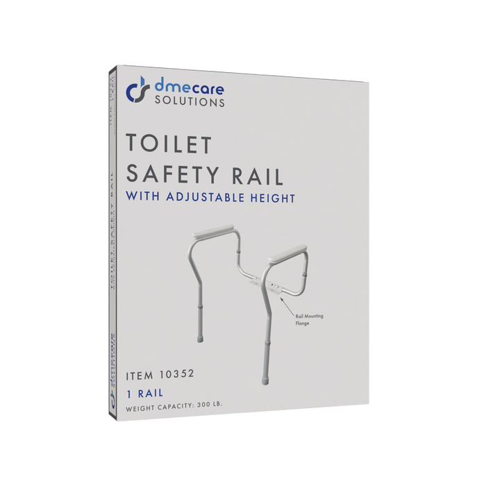 Dynarex Adjustable Height Toilet Safety Rail
