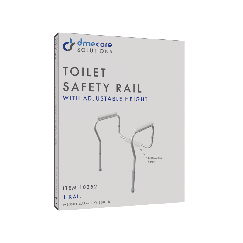 Dynarex Adjustable Height Toilet Safety Rail