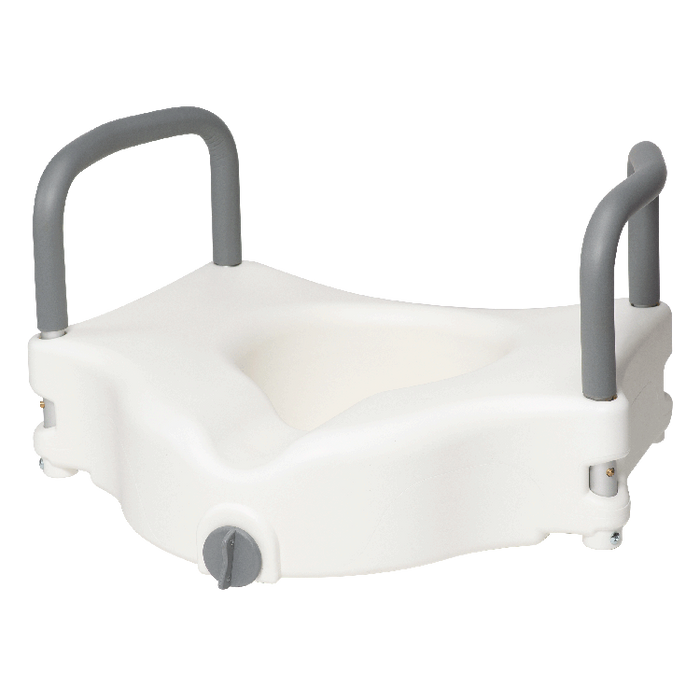 Dynarex Raised Toilet Seat w/ Arms