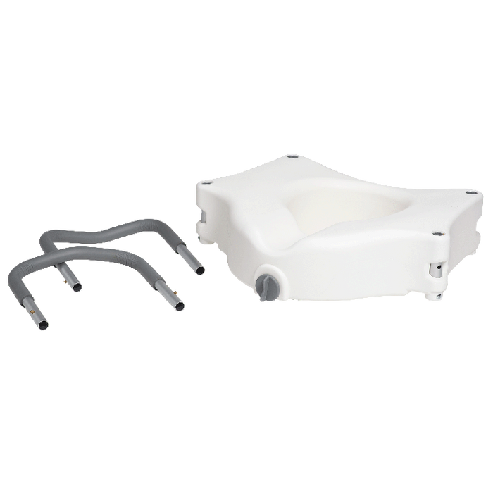 Dynarex Locking Raised Toilet Seat with Arms