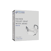 Dynarex Locking Raised Toilet Seat with Arms