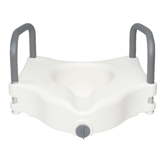 Dynarex Locking Raised Toilet Seat with Arms