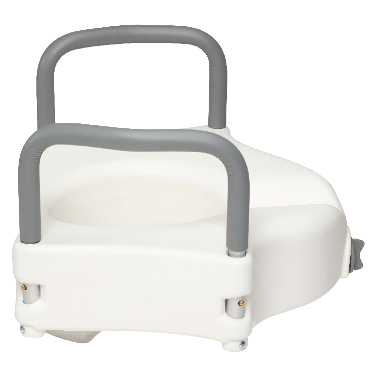 Dynarex Locking Raised Toilet Seat with Arms