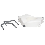 Dynarex Locking Raised Toilet Seat with Arms