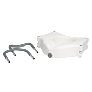 Dynarex Locking Raised Toilet Seat with Arms