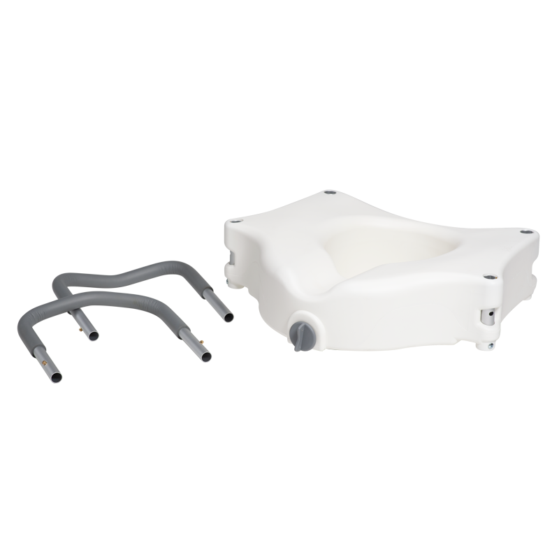 Dynarex Locking Raised Toilet Seat with Arms