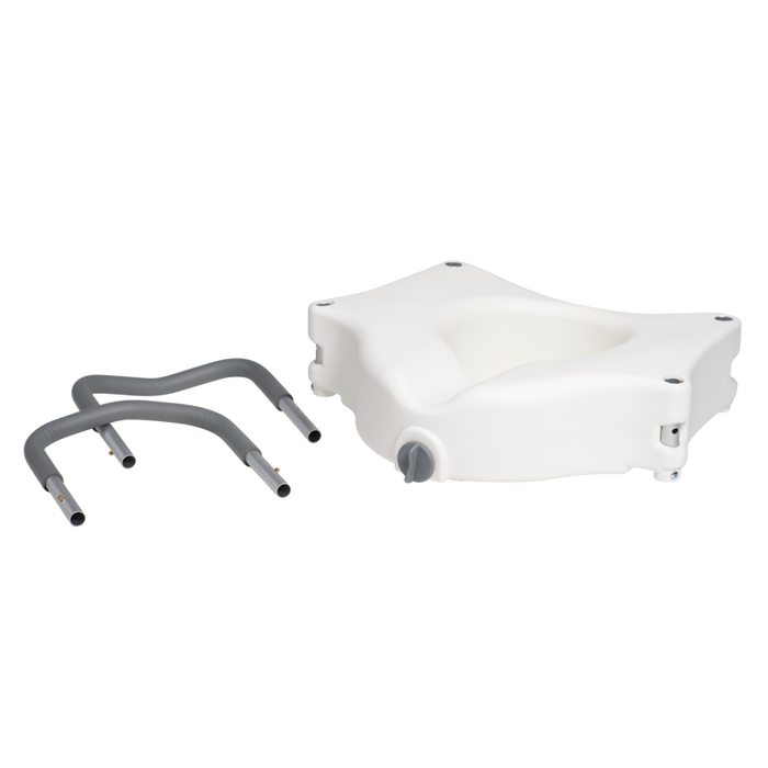 Dynarex Locking Raised Toilet Seat with Arms