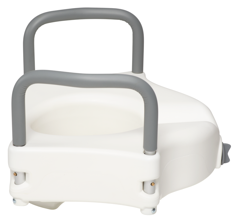Dynarex Locking Raised Toilet Seat with Arms