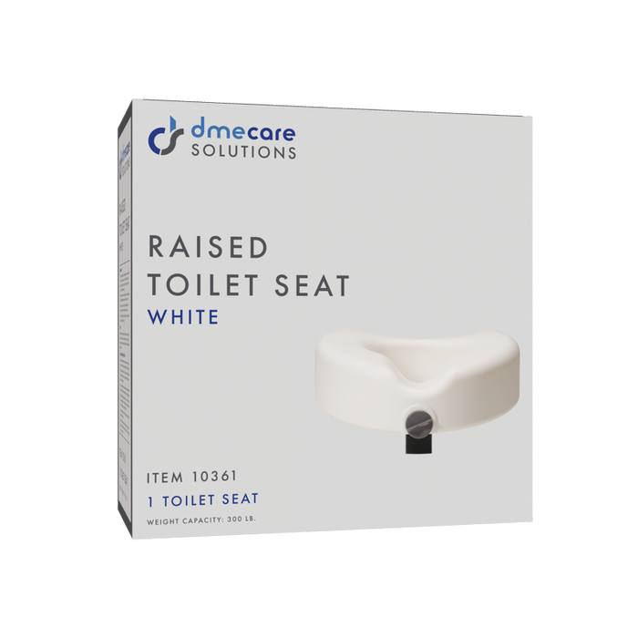 Dynarex Locking Raised Toilet Seat