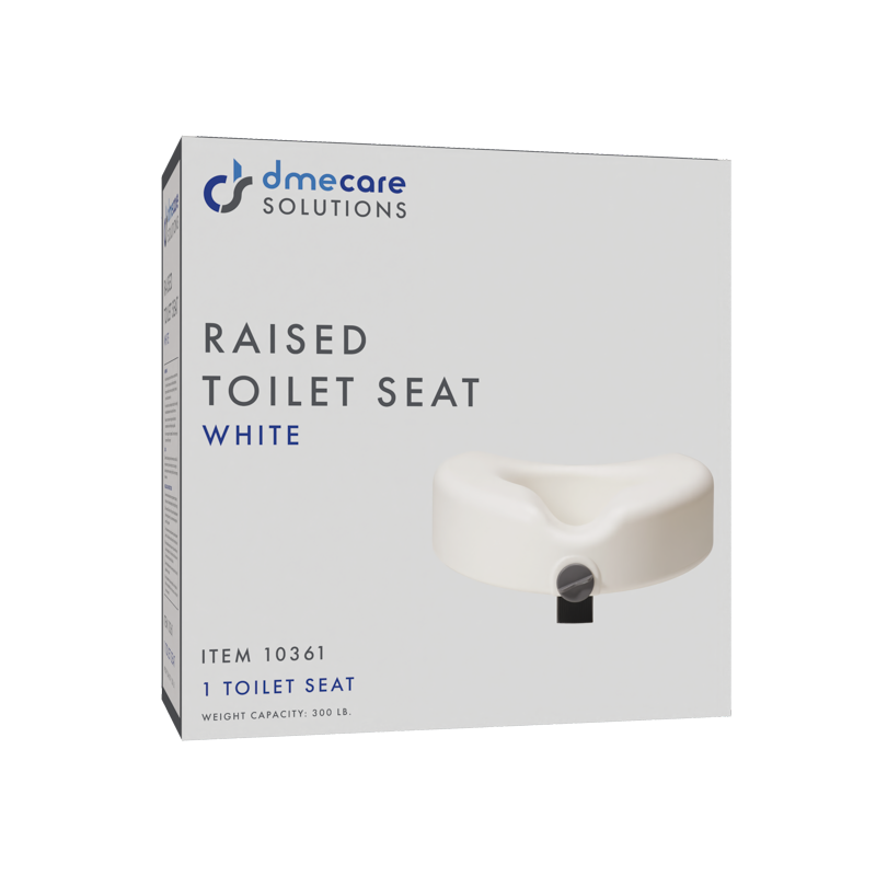 Dynarex Locking Raised Toilet Seat