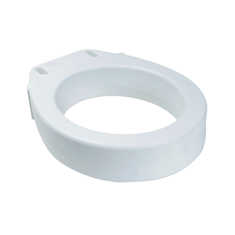 Dynarex Elongated Raised Toilet Seat without Arms