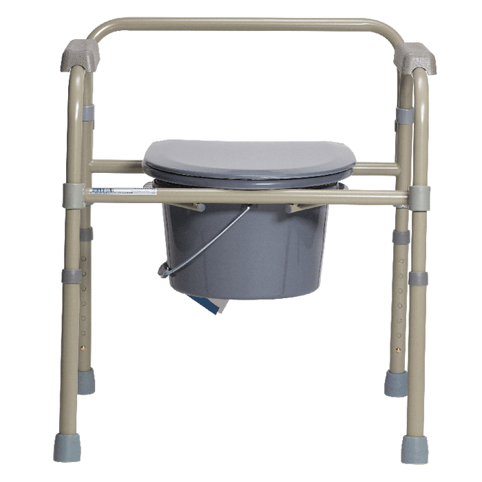 Dynarex Folding Bedside Commode