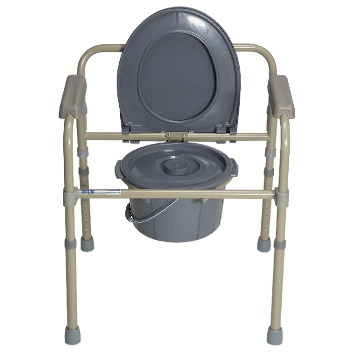 Dynarex Folding Bedside Commode