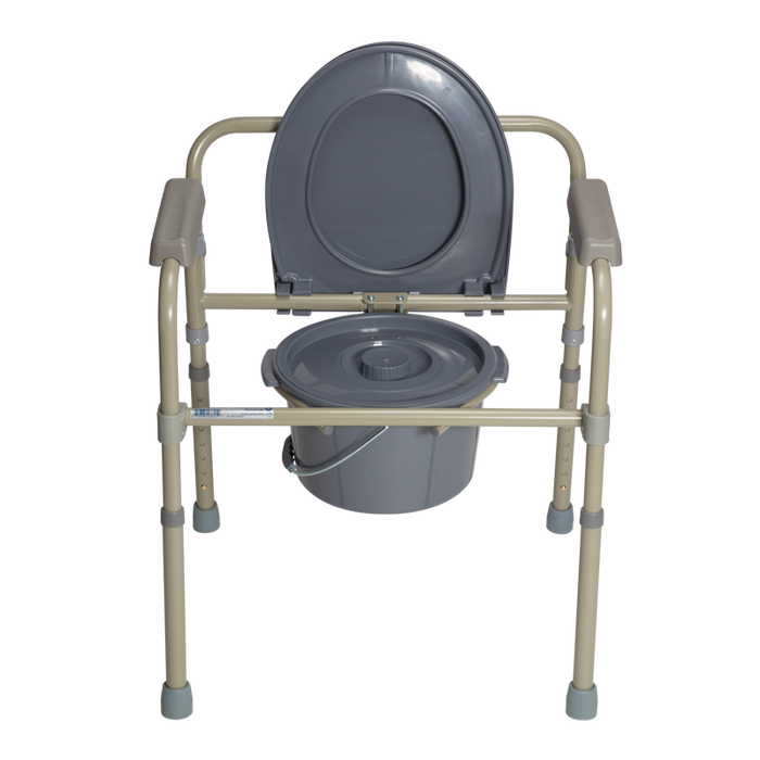 Dynarex Folding Bedside Commode