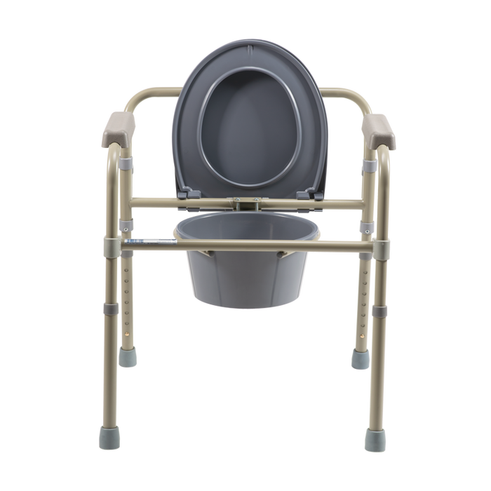 Dynarex Folding Bedside Commode