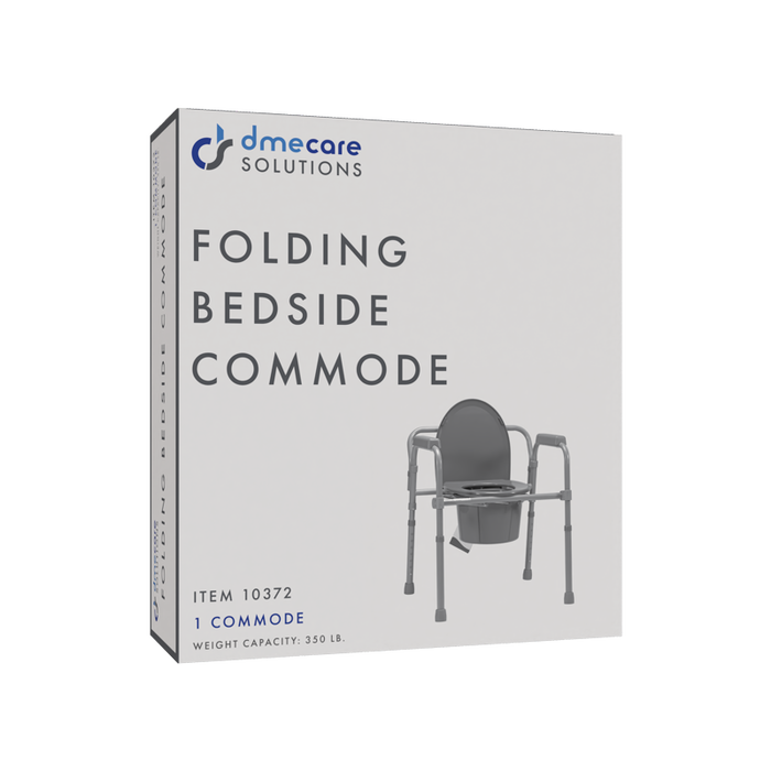 Dynarex Folding Bedside Commode