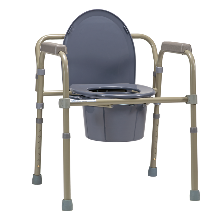 Dynarex Folding Bedside Commode