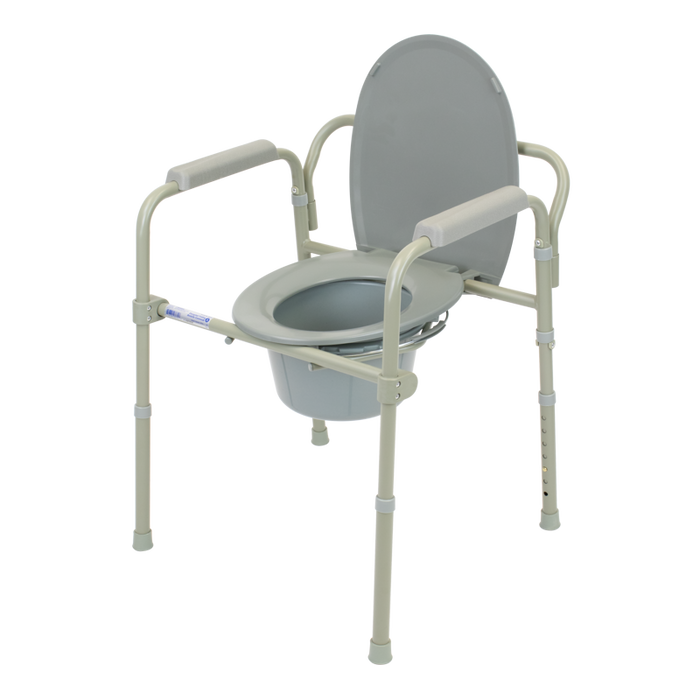 Dynarex Folding Bedside Commode