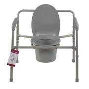 Dynarex Bariatric Folding Commode