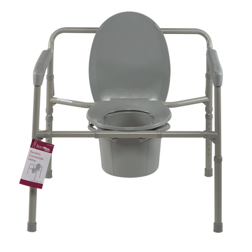 Dynarex Bariatric Folding Commode