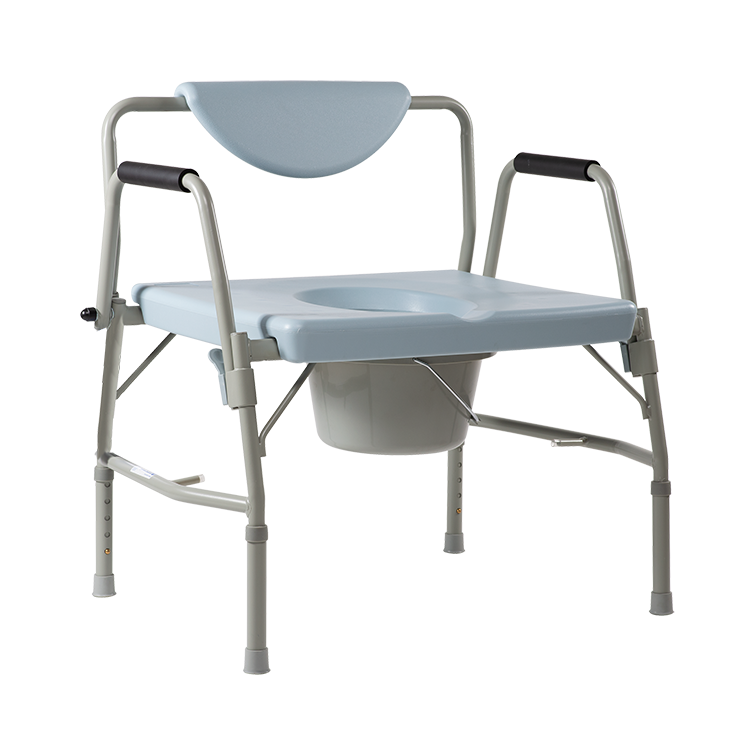 Dynarex Bariatric Commode - Drop Arm