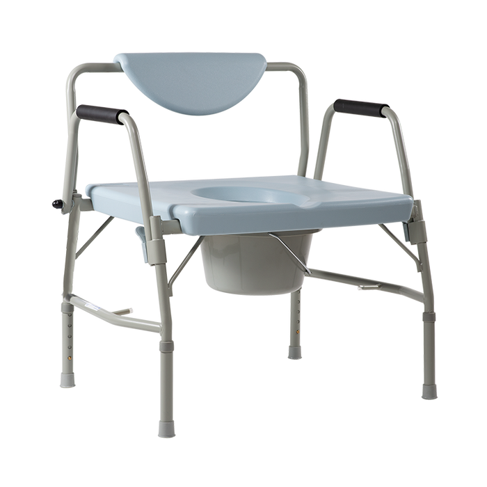 Dynarex Bariatric Commode - Drop Arm
