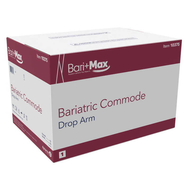 Dynarex Bariatric Commode - Drop Arm
