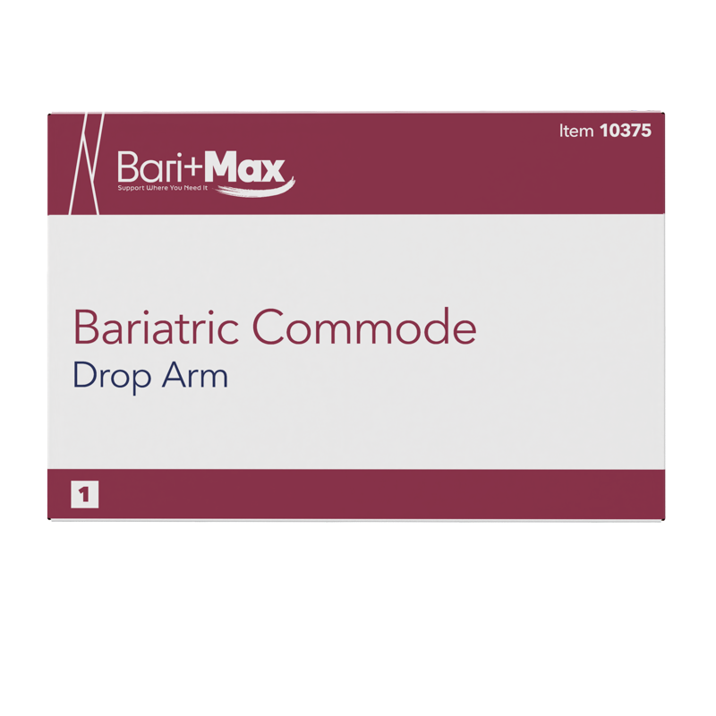 Dynarex Bariatric Commode - Drop Arm