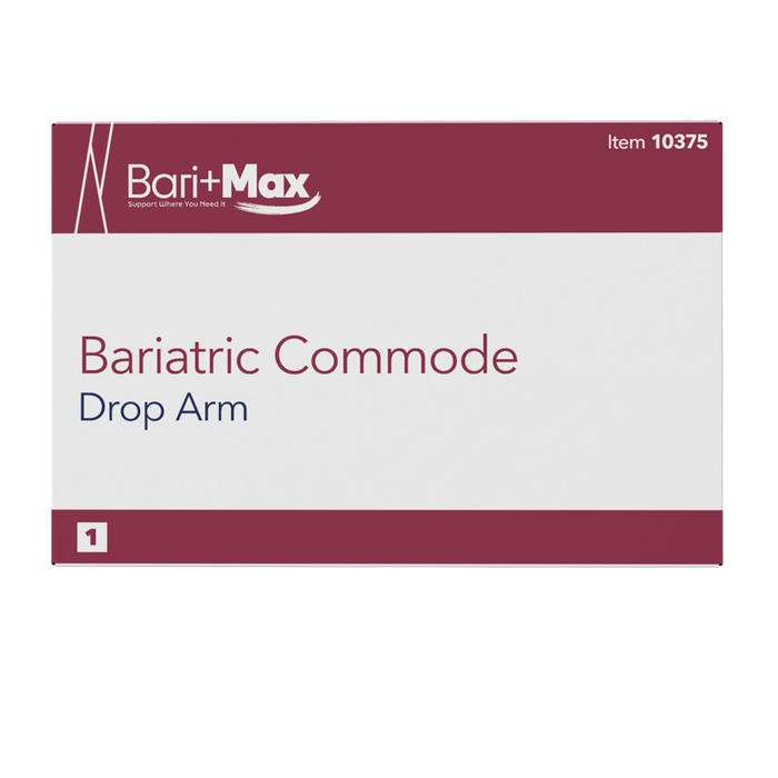 Dynarex Bariatric Commode - Drop Arm
