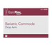 Dynarex Bariatric Commode - Drop Arm