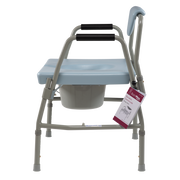 Dynarex Bariatric Commode - Drop Arm