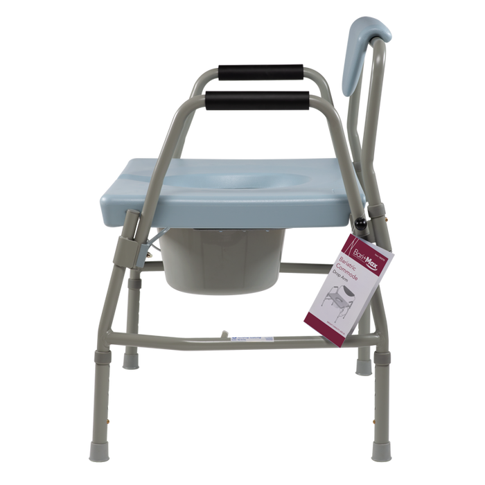 Dynarex Bariatric Commode - Drop Arm