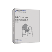 Dynarex Drop-Arm Commode