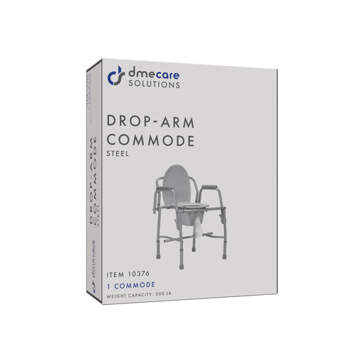 Dynarex Drop-Arm Commode